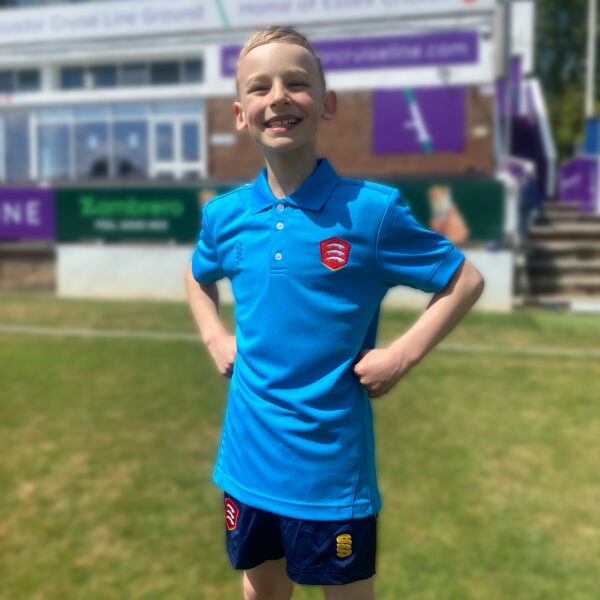 Essex Junior Blue Polo