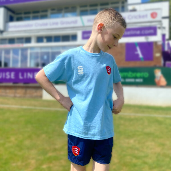 Essex Junior Light Blue Casual Tee