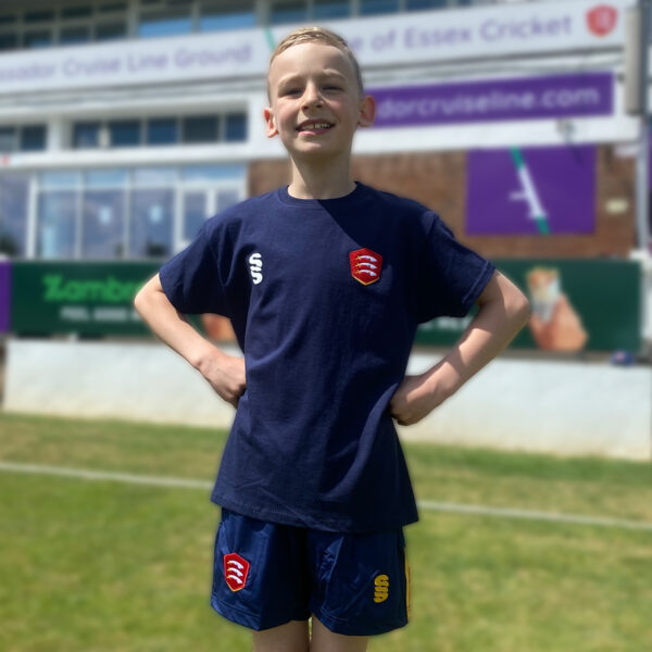 Essex Junior Navy Casual Tee