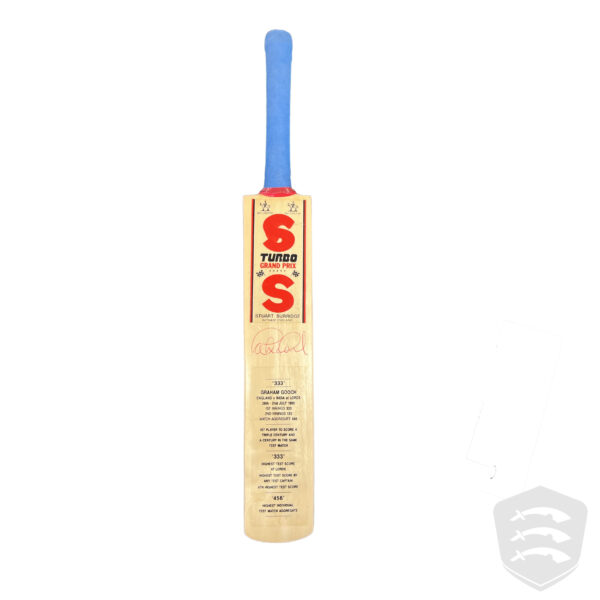 Graham Gooch 333 Signed Commemorative Mini Bat