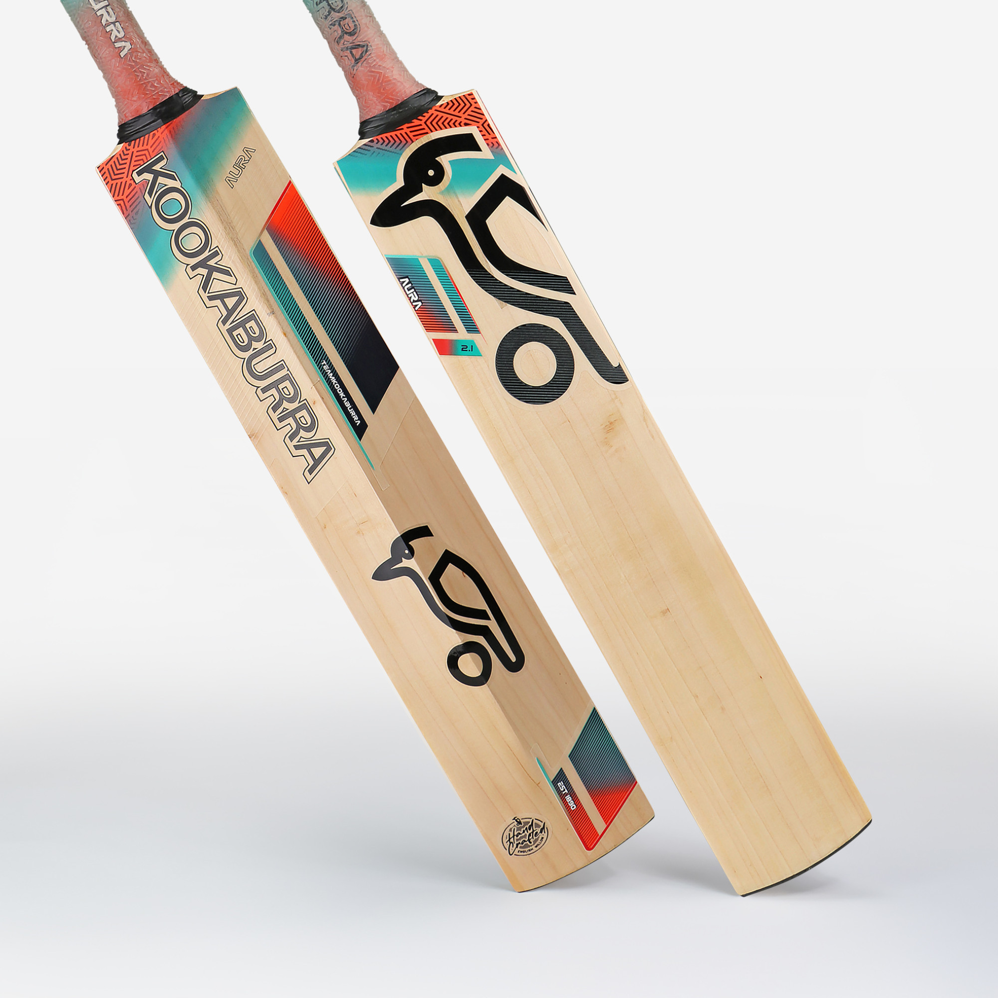 Kookaburra Aura 2.1 Cricket Bat - Adult Short Handle - Image 2